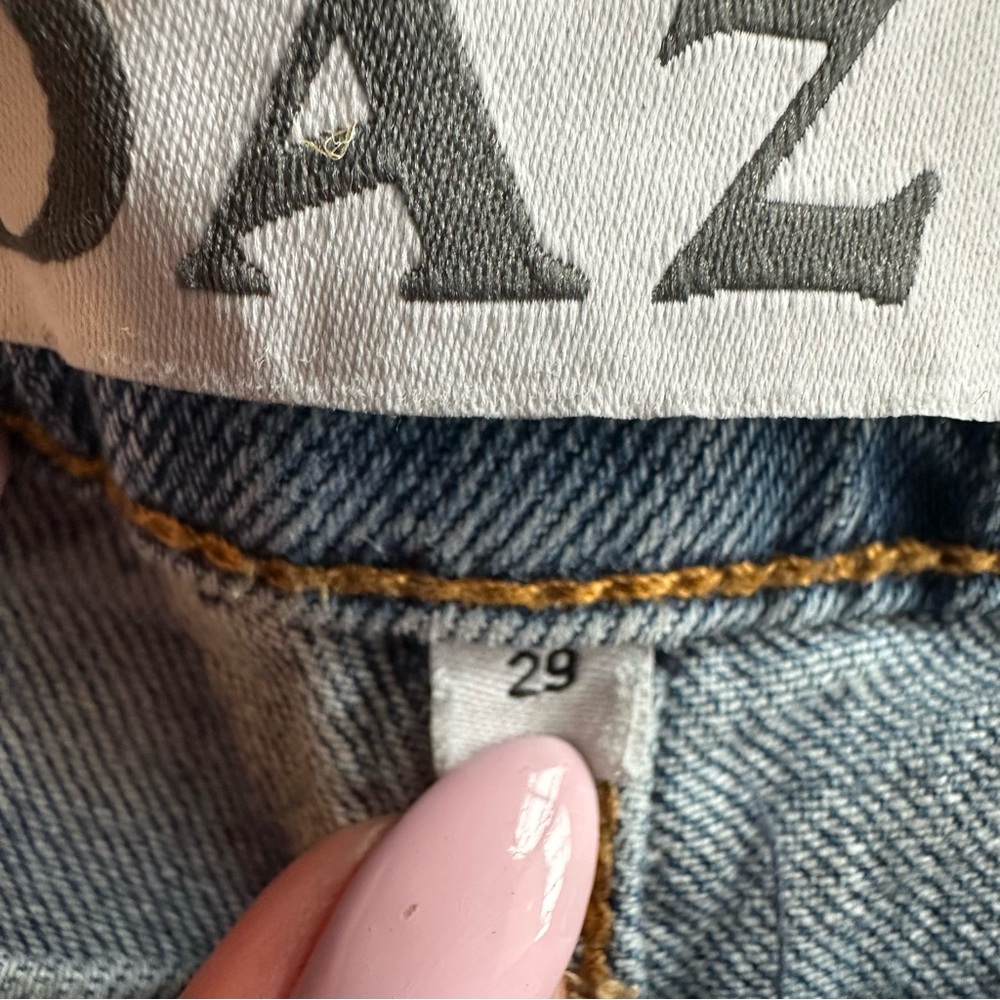 Daze Denim Straight Up High Rise Straight Leg Jeans Size 29 x 26 - Picture 3 of 7
